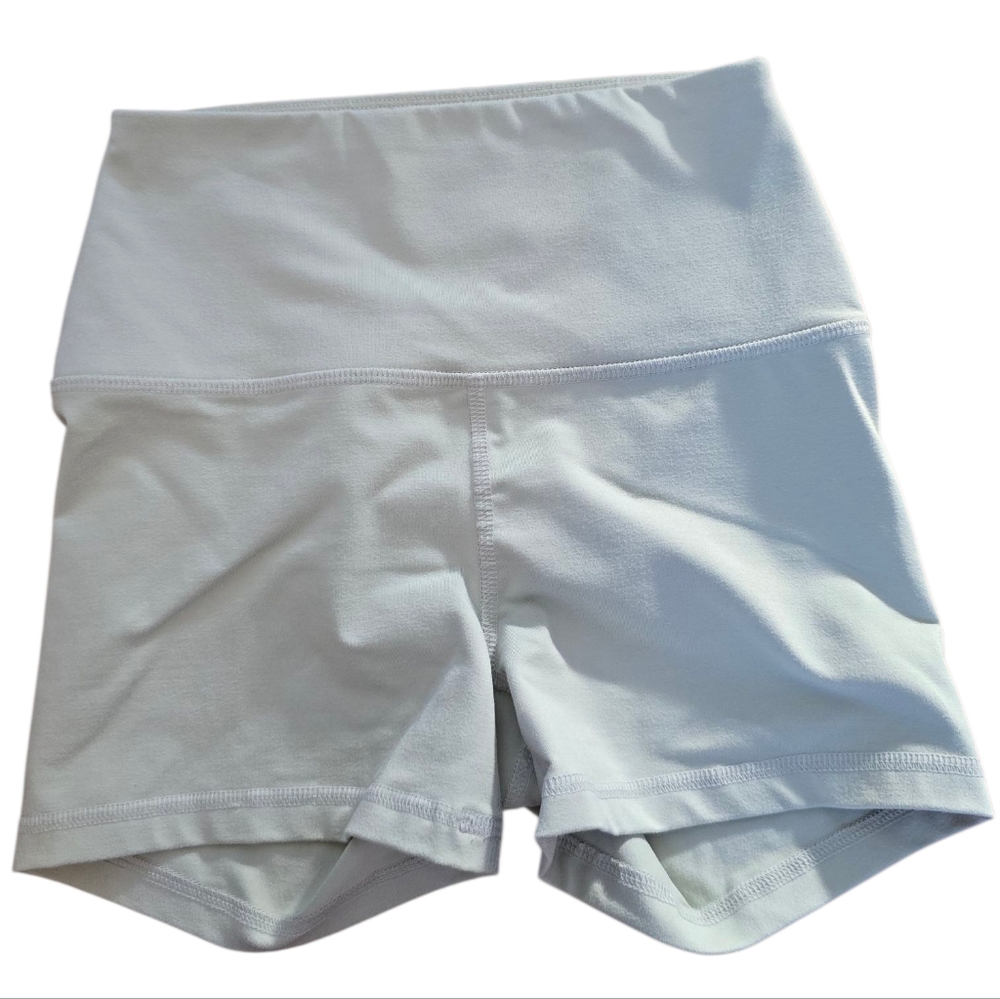 Reformation Ecostretch Light Green Shorts Size XS